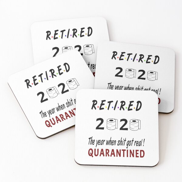 Item preview, Regalo de retiro en cuarentena jubilado 2020 designed and sold by AnimaLovers.
