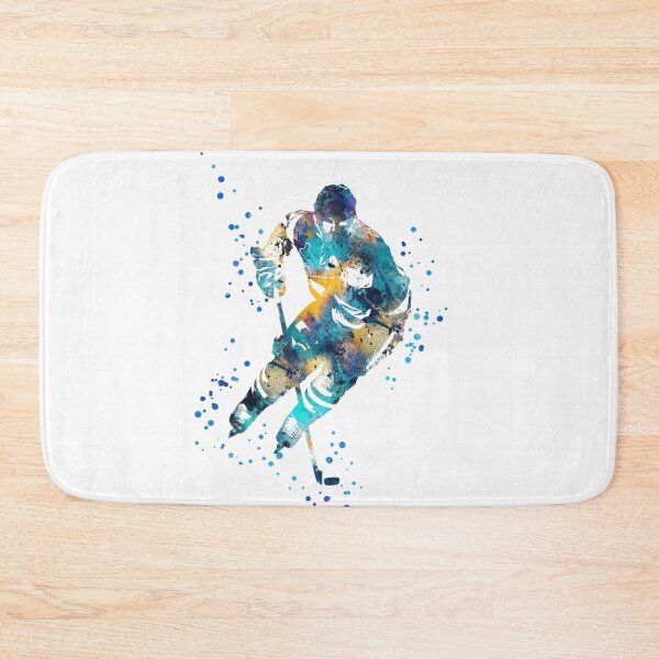 Item preview, Hockey player designed and sold by Rosaliartbook.