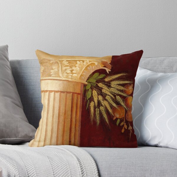 Item preview, Roman column fresco with wheat and fruit designed and sold by WillowNox7.