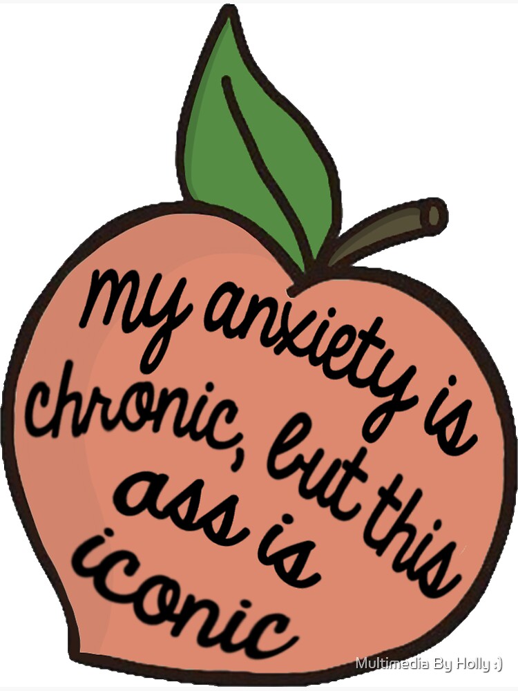 anxiety peach by hollyu16
