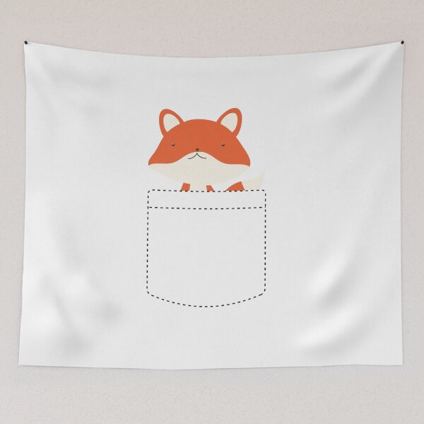 Item preview, Bags fox breast pocket sweet designed and sold by PhrasesTheThird.