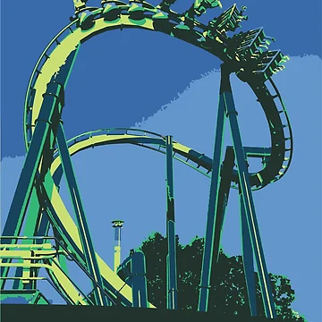 Artwork thumbnail, Cobra Roll Raptor by Emotional Rollercoasters