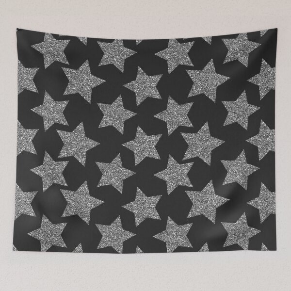 Item preview, Colorful Glitter Star Design Pattern designed and sold by digitalvintage.
