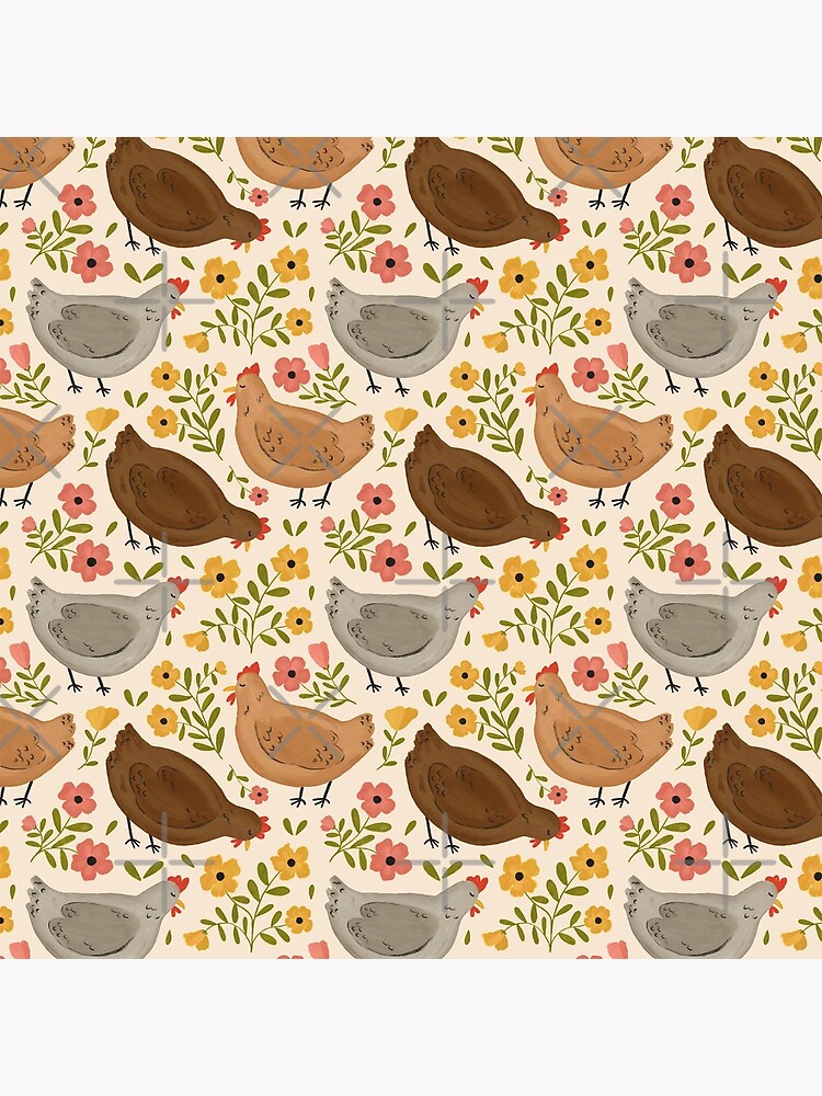 Springtime Chickens by ohjessmarie