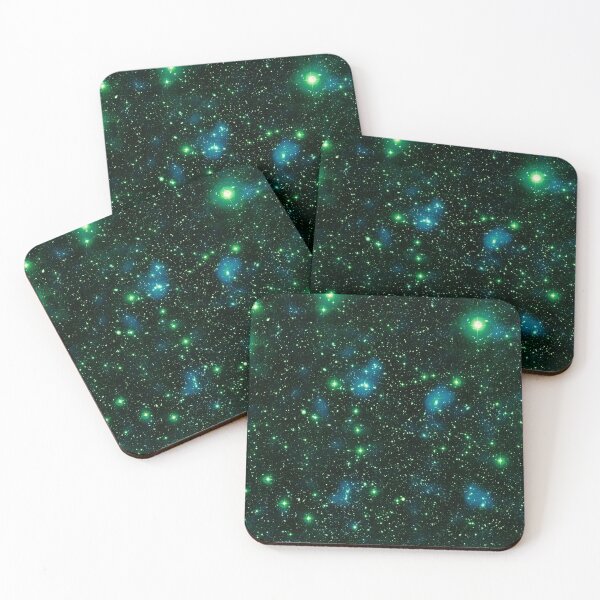 Item preview, Galaxy  Dark Matter Teal Blue Green designed and sold by 2sweetsDesign.