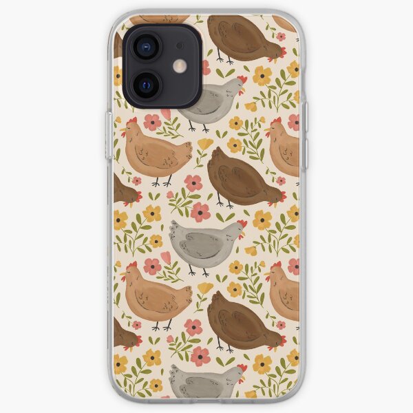 Springtime Chickens iPhone Soft Case