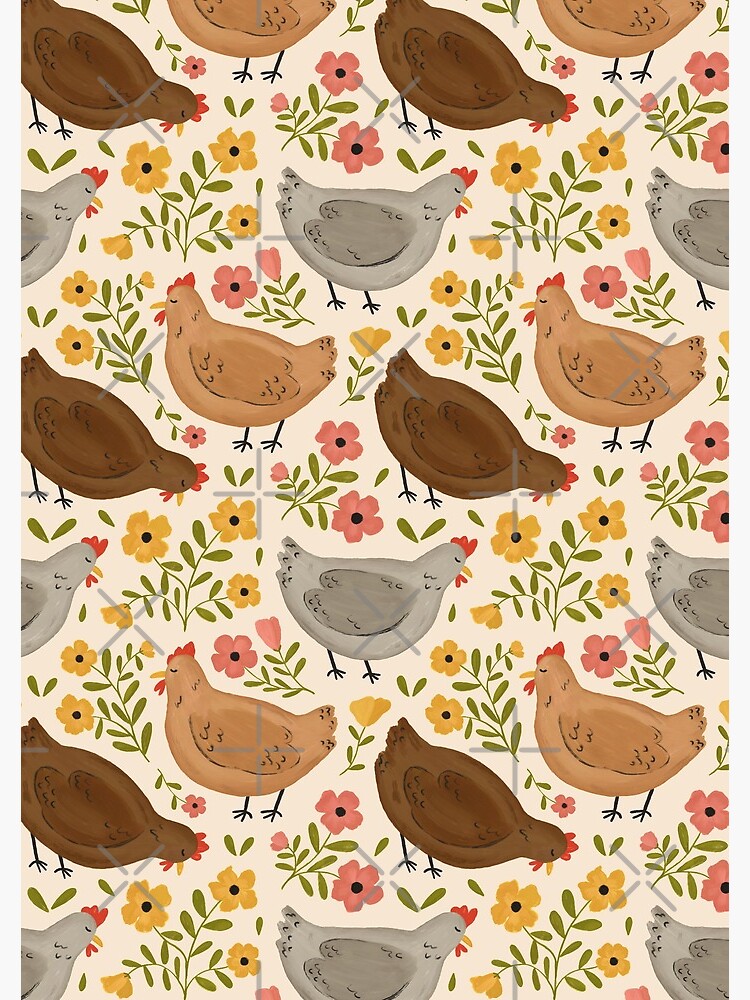 Springtime Chickens by ohjessmarie