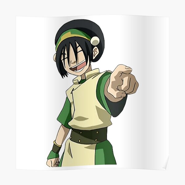 Toph Beifong Point and Laugh Avatar Poster