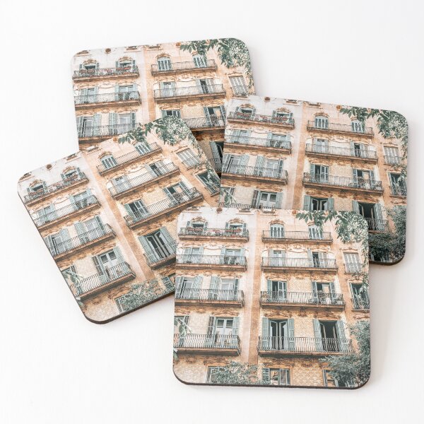 Item preview, Barcelona Architecture Print, Barcelona City Print, Travel Print, Spain Building Facade Print, Antique Building Details In Spain, Home Decor, Art Print designed and sold by radub85.