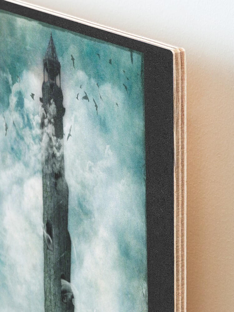 Alternate view of The Dark Tower Mounted Print