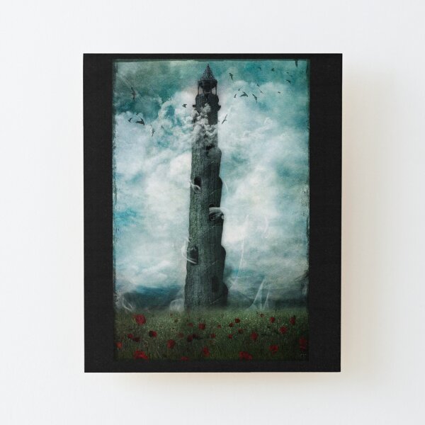 The Dark Tower Wood Mounted Print