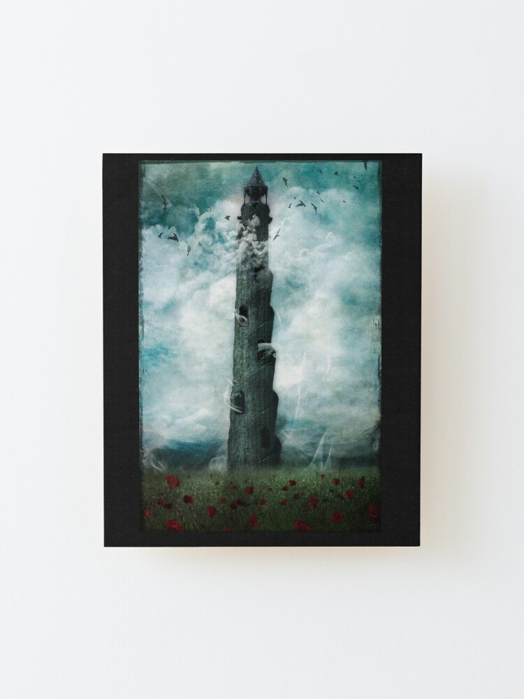 Alternate view of The Dark Tower Mounted Print