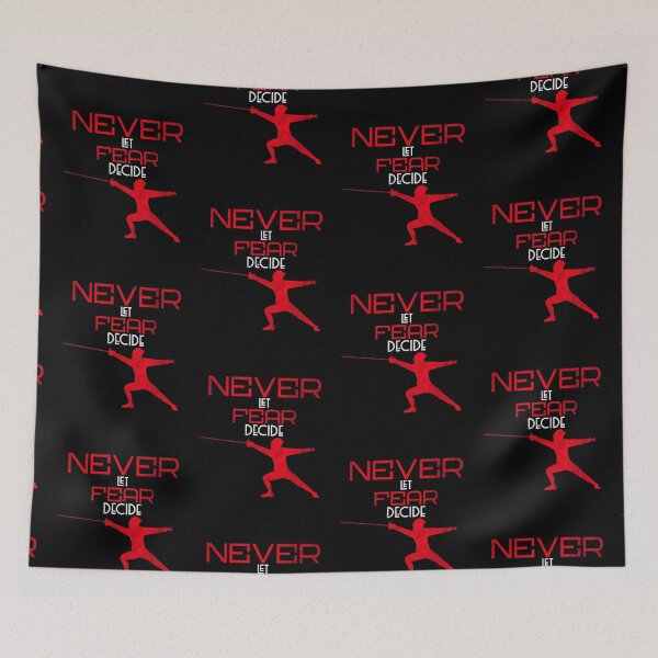 Item preview, NEVER LET FEAR DECIDE designed and sold by Ethos Bubbles.