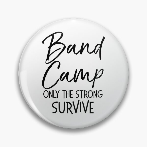 Artikelvorschau, Band Camp Only the Strong Survive Funny Marching Band Quote entworfen und verkauft von TNDesignStudio.