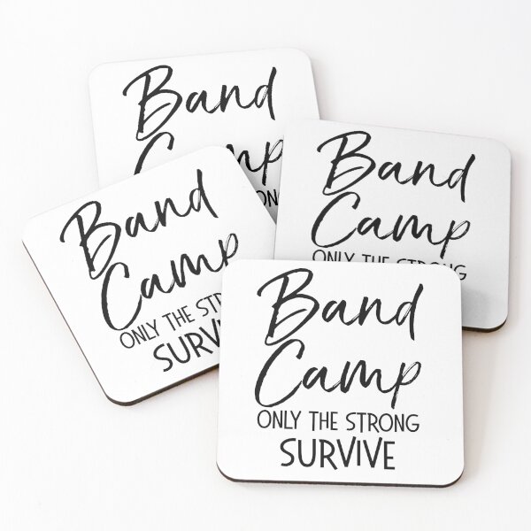 Item preview, Band Camp Only the Strong Survive Funny Marching Band Quote designed and sold by TNDesignStudio.