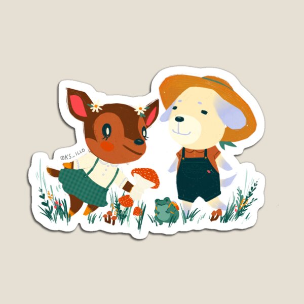 Fauna and Daisy Magnet