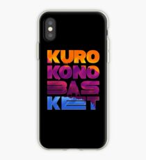 Kuroko No Basket Text iPhone Case