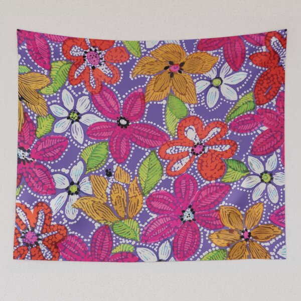 Item preview, Stitches Dotty Flowers designed and sold by Leslie Rogers Todder.