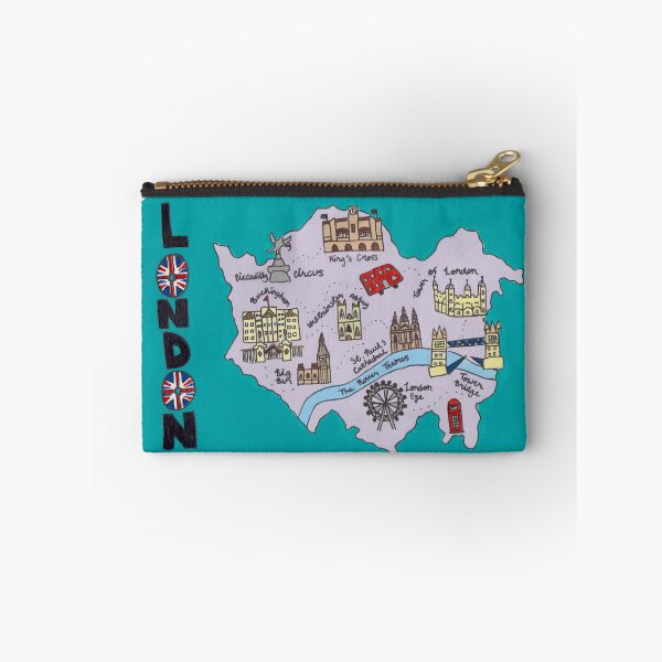 Item preview, London, UK - Illustrated Map designed and sold by BerniceM04.