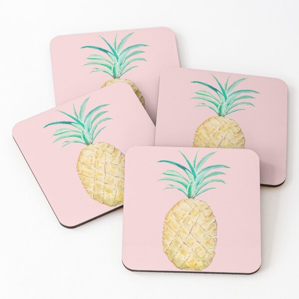 Item preview, The Pretty Pineapple in Pink designed and sold by Kimberly Stein Studio.