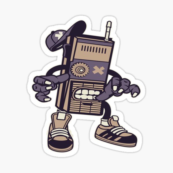 Aperçu de l'œuvre Walkie talkie créée et vendue par cartoonbug.