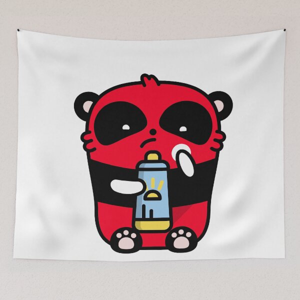 Item preview, Little cute sad panda designed and sold by Anna Koneva.