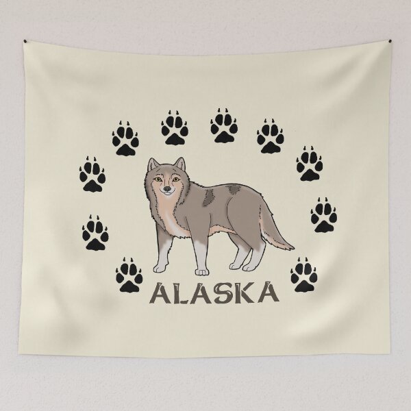 Item preview, Alaska Wolf designed and sold by sharkbait83.