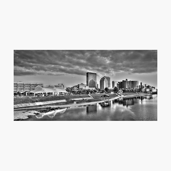 Item preview, Dayton Skyline - Black and White designed and sold by Christopher Herrfurth.