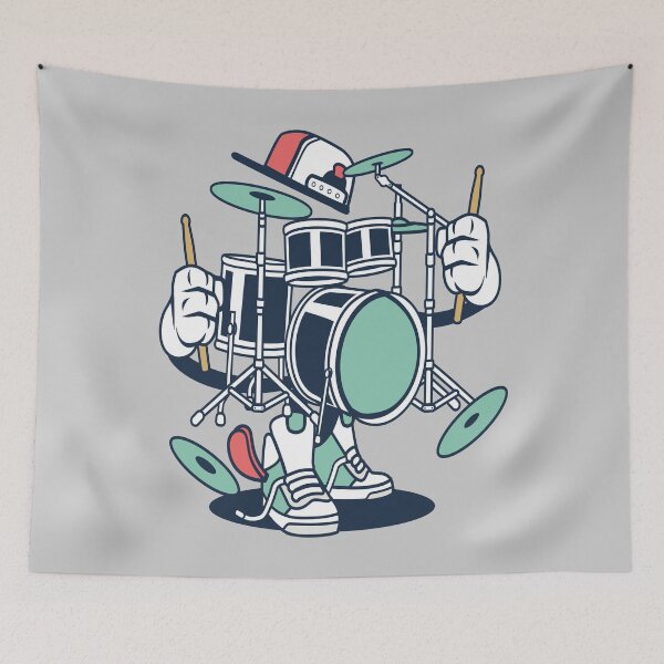Item preview, Drum Set designed and sold by cartoonbug.