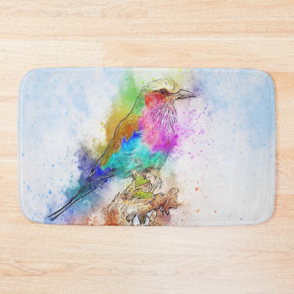 Item preview, Watercolor Bird / Color Bird / Fly designed and sold by AnnaWander.