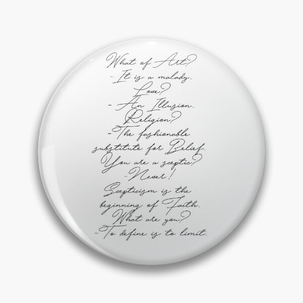 Item preview, To define is to limit. designed and sold by mensijazavcevic.
