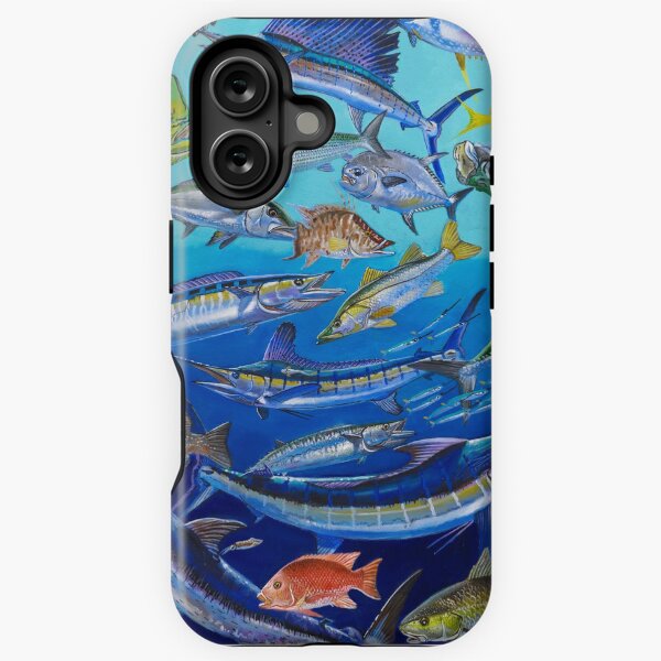 Gamefish Collage iPhone Tough Case