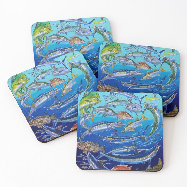 Item preview, Gamefish Collage designed and sold by Carey Chen.