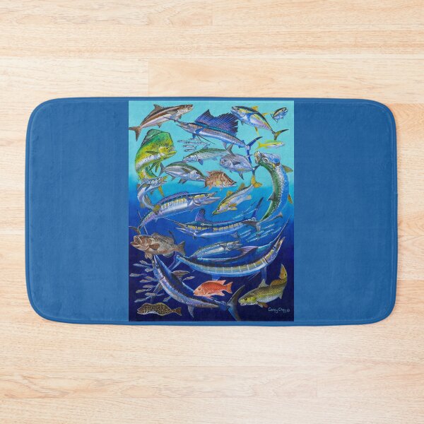 Item preview, Gamefish Collage designed and sold by Carey Chen.