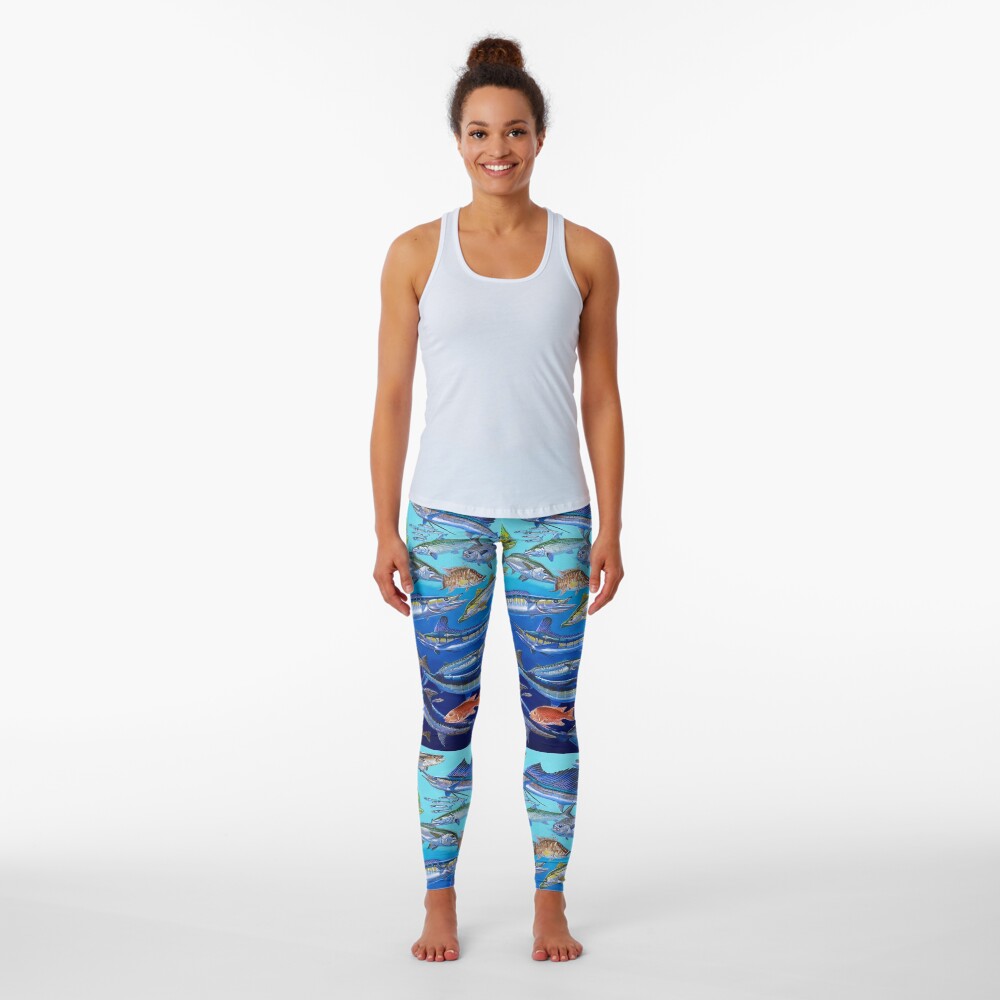 Vista previa del artículo con la obra «Leggings», diseñado y vendido por Bluemarlin.