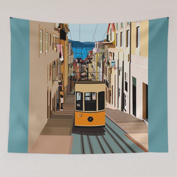Item preview, Lisboa Elevador da Bica designed and sold by IsabelSalvador.