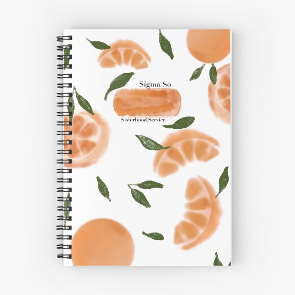 Item preview, Sigma Society Service Journal- Oranges designed and sold by Gabby Jean.