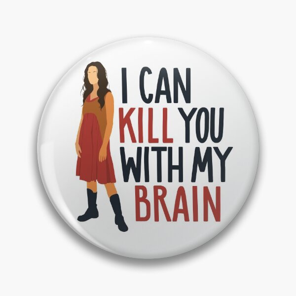 Item preview, I Can Kill You With My Brain | River Tam | Firefly designed and sold by rachelcantinart.