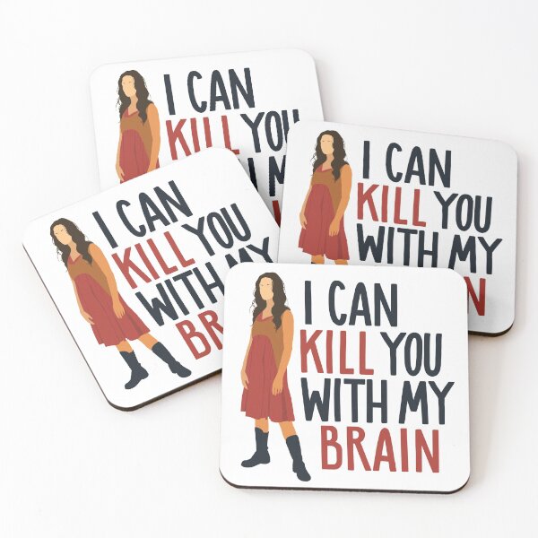 Item preview, I Can Kill You With My Brain | River Tam | Firefly designed and sold by rachelcantinart.