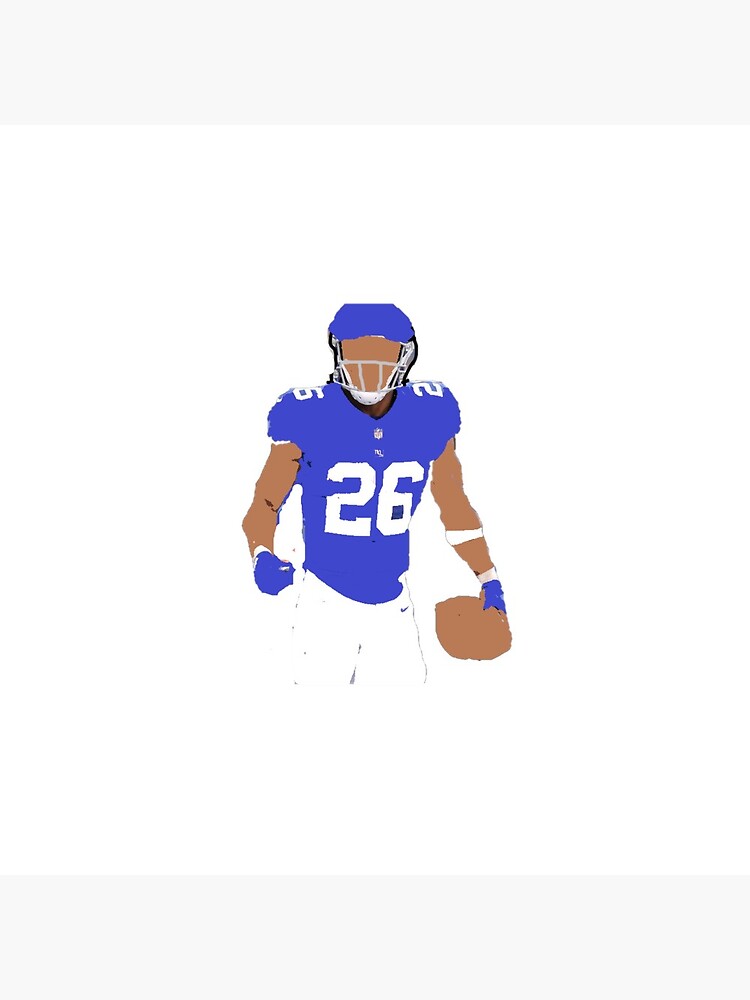 Saquon Barkley #26 New York Football Shirt Jersey 100% Cotton