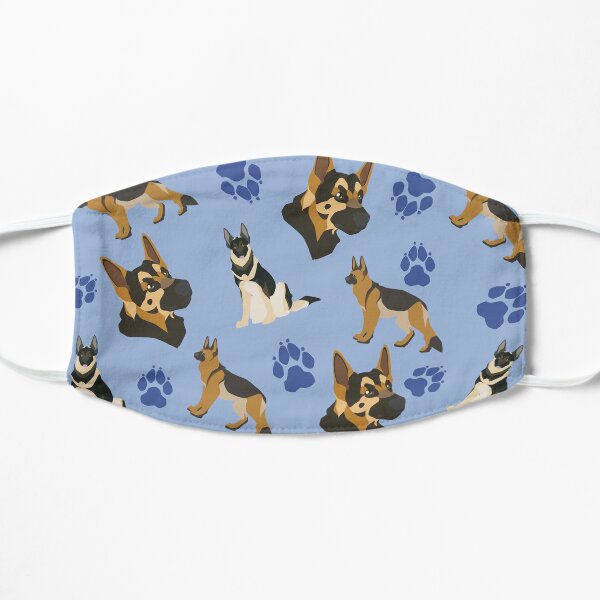 German Shepherd Dog Flat Mask