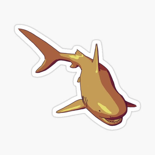 Shark Series - Golden Sister - No Text Sticker