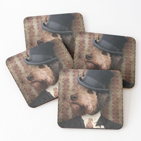 Item preview, Airedale Art - Sir Winston designed and sold by thelonelypixel.