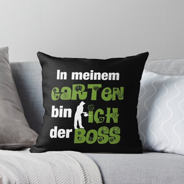 Artikelvorschau, In meinem Garten bin ich der Boss - Geschenk für Gärtner entworfen und verkauft von Lenny Stahl.