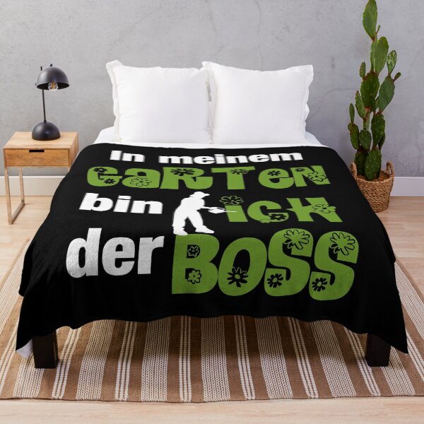Artikelvorschau, In meinem Garten bin ich der Boss - Geschenk für Gärtner entworfen und verkauft von Lenny Stahl.