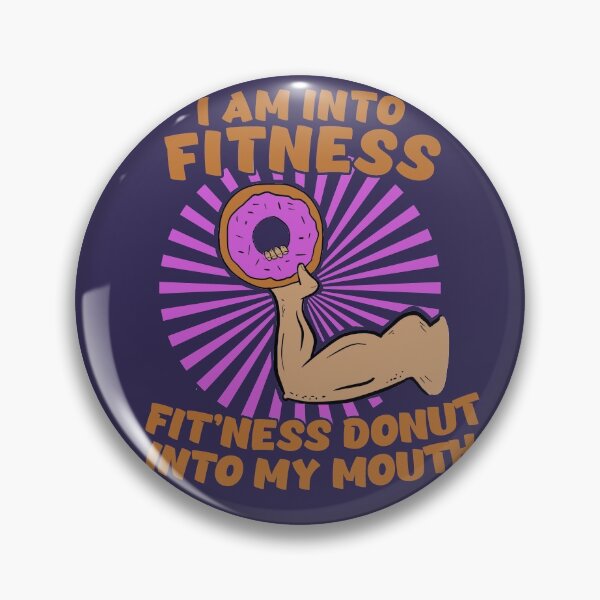 Item preview, I´m Into Fitness Fit´ness Donut into My Mouth T shirt designed and sold by Dan66.