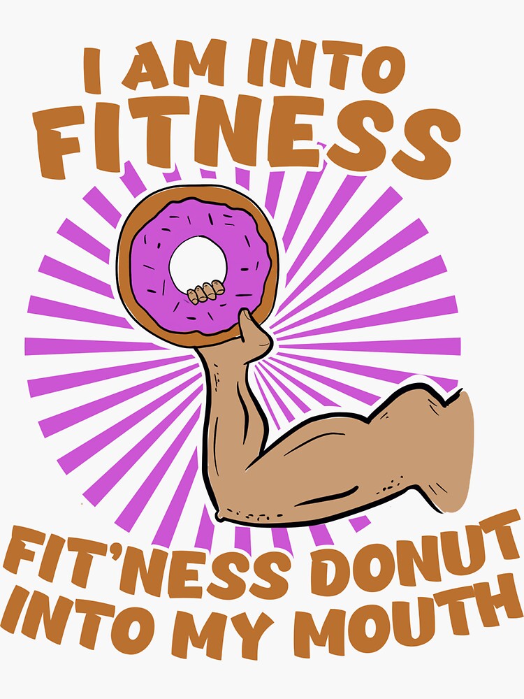 Lustige Kosmetiktasche „I‘m Into Fitness Fit’ness Taco In My Mouth“ – Canvas, Ca. 20 X 14 Cm
