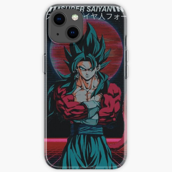 Dragon Ball Z - Goku Super Saiyan 4 Coque souple iPhone