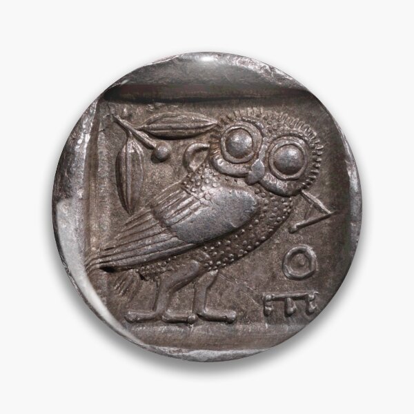 Item preview, Athenain Silver Tetradrachm Owl  designed and sold by WillowNox7.
