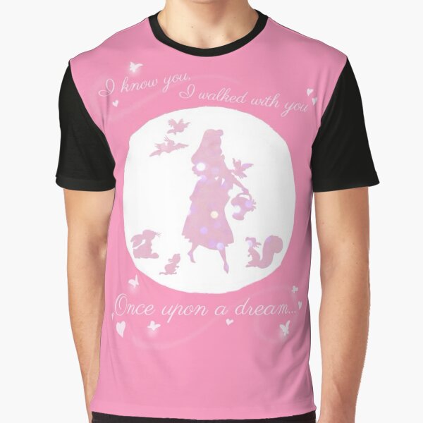 Disney Sleeping Beauty Once Upon A Dream Crop Top T-shirt